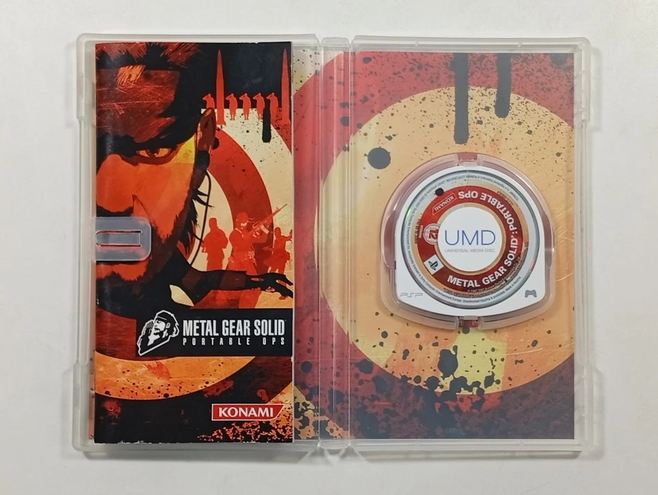 METAL GEAR SOLID PORTABLE OPS SONY PLAYSTATION PORTABLE (PSP) FR OCCASION - Photo 4/4