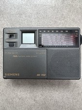 SIemens RK 702 Weltempfänger Radio Uhr Wecker Lautstärkenregler Defekt