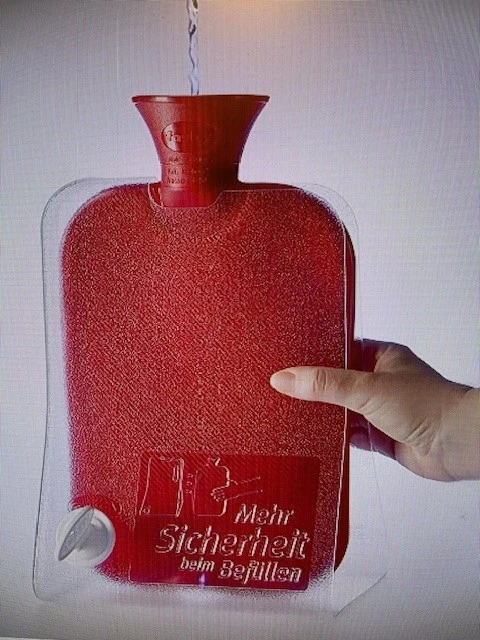 Suporte de enchimento Fashy para garrafa de água quente Fashy de 2 ninhadas - Novo - Imagem 2 de 2