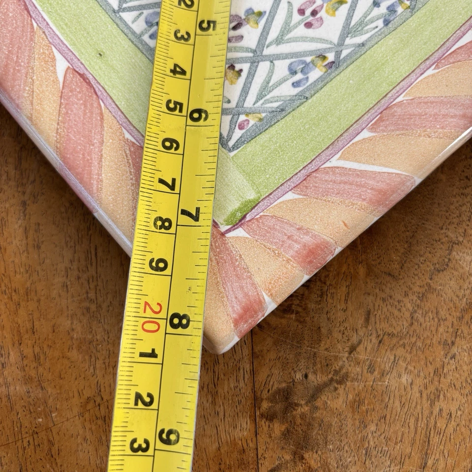 "Iris barbudo MacKenzie Trivet Childs 6"" 1991 retirado" Foto 4 de 4