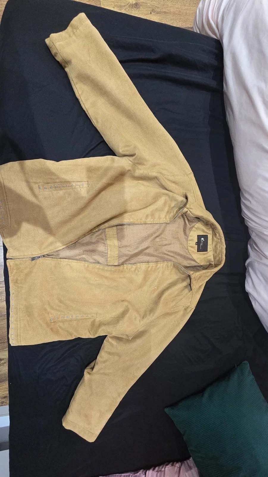 Dizu Noblesse Men’s Suede Jacket Size XL