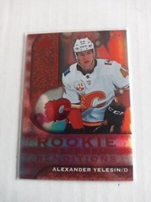 2020-21 Trilogy Alexander Yelesin Rookie Renditions /799 Red Rc #RR-14 Flames