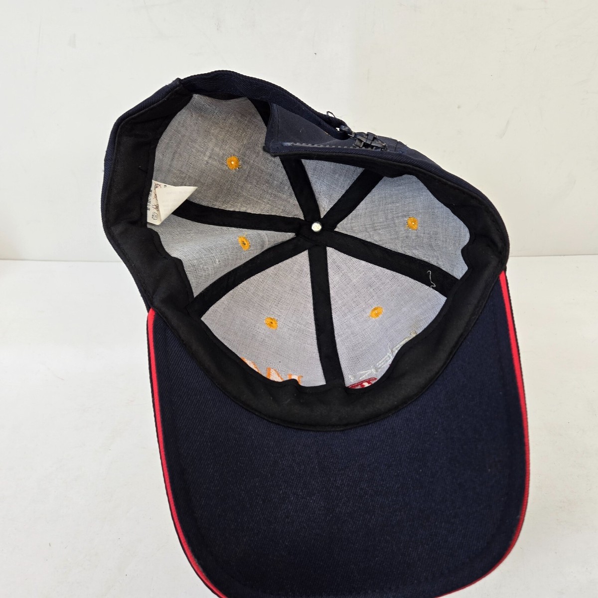 Iseki T.Japan W Wide Scale Tractor Hat Cap Navy Blue