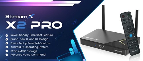 2025 Stream X X2 Pro Android Device Not Superbox S6 Max Pro Fast Shipping