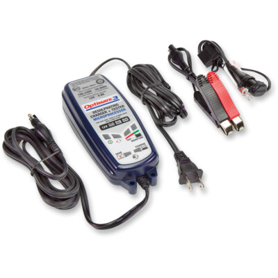 TecMate OptiMate 3 Battery Saving Charger-Tester-Maintainer 7step 12V 0.8A TM431