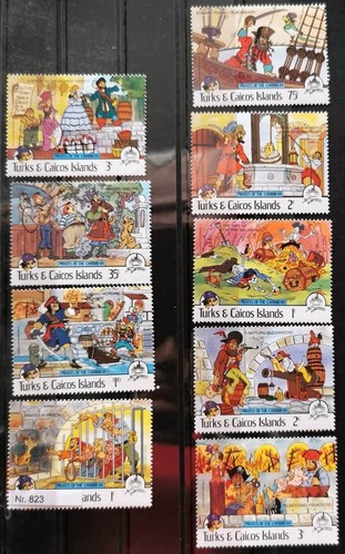 DD2.823 Turks & Caicos MNH Disney Cartoons Animation Pirates of the Caribbean - Bild 2 von 6