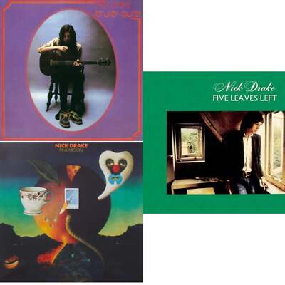 Nick Drake - Bryter Layter & Pink Moon & Five Leaves Left [New LP Vinyl Bundle]