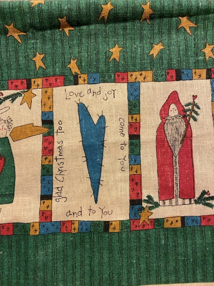 Fabric Traditions Sewing Fabric Christmas Country Stitches 1995 1/2 Yd X 44" - Image 4 of 4