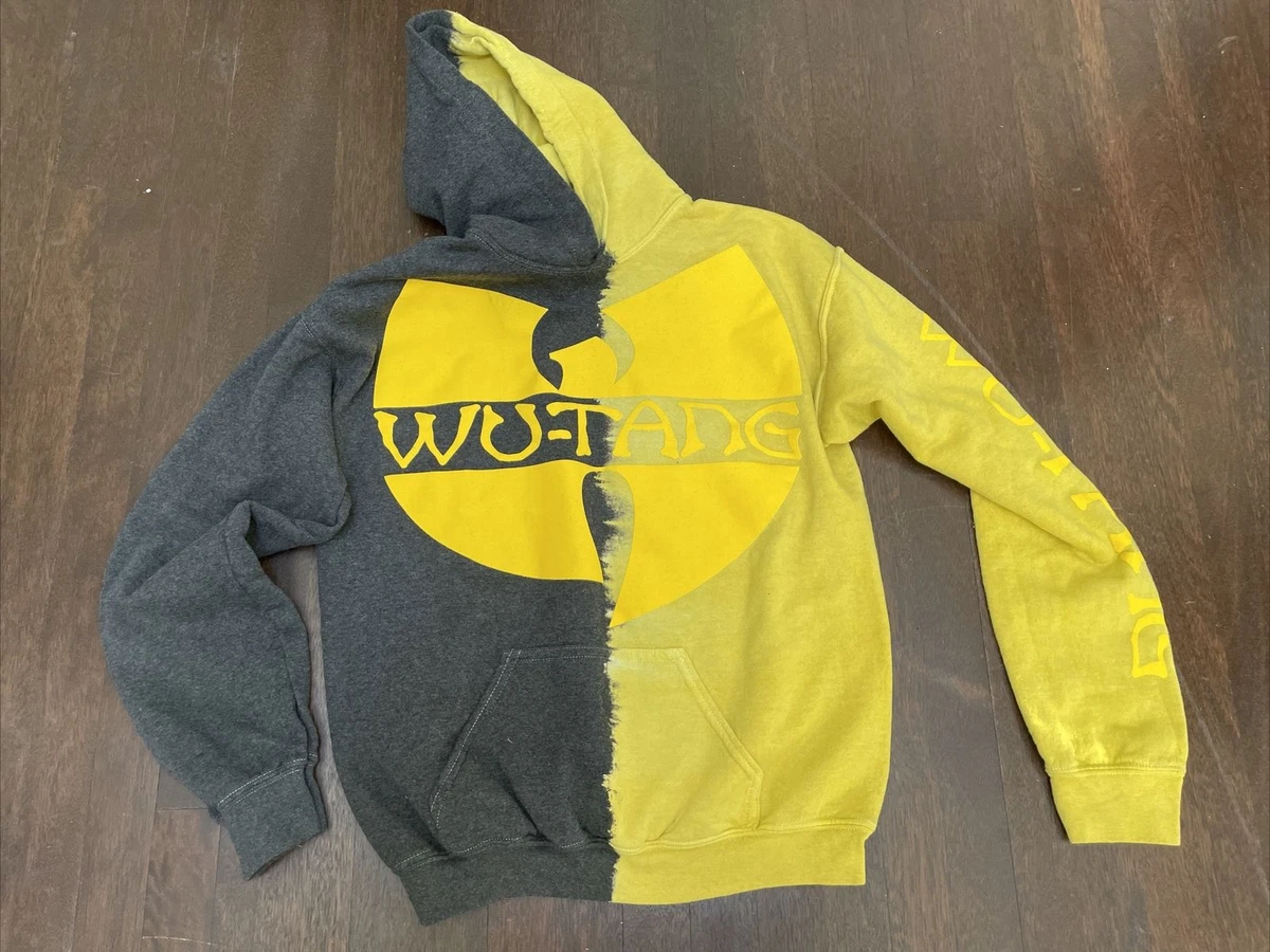 Wu Tang hoodie size s m hpt split hdy new gray 2 tone women eBay