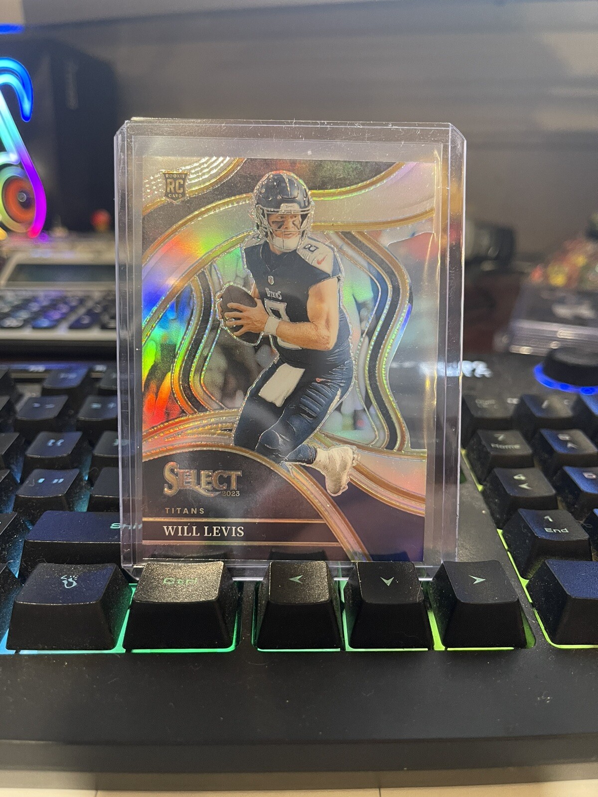 2023 Panini Select Will Levis Silver Prizm Holo Club Level RC #206👀👀🔥💪🏻