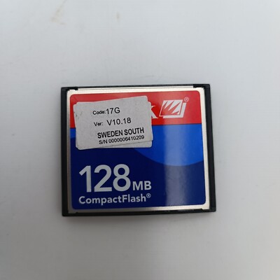 NAVIONICS 17G South Sweden CF Card Chart 128MB Raymarine 17 G Raymarine C80 E80