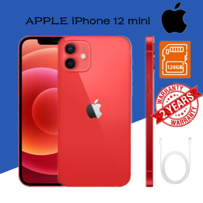 NEU Apple iPhone 12 mini 128GB (PRODUCT) RED (Ohne Simlock)  24 Monate Garantie