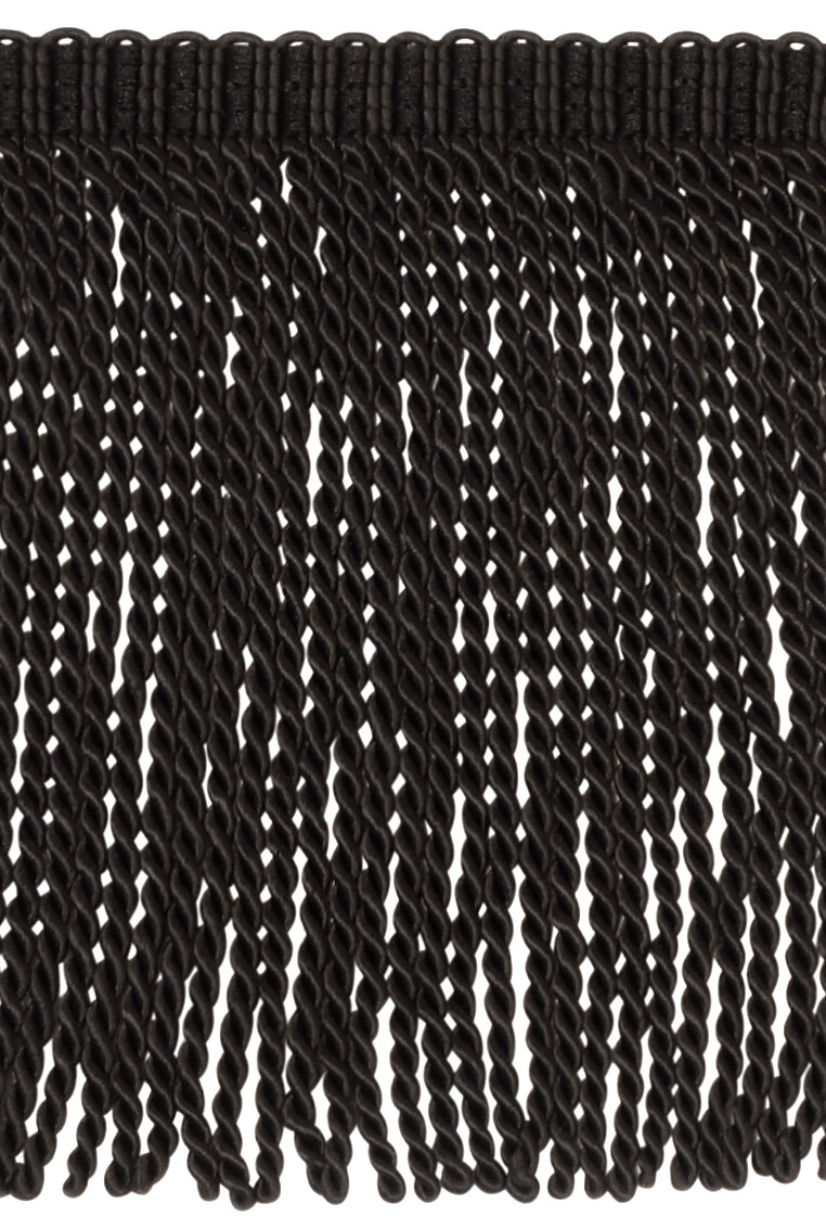 Bullion Fringe Trim, Style# BFS9, Color# K9 - Pure Black [Sold By The Yard]
