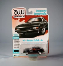 Auto World 1983 Toyota Celica Supra MK II Black IMPORT LEGENDS Hood Opens