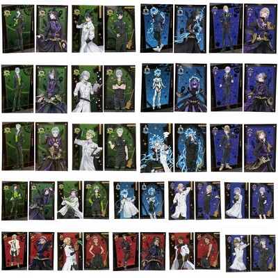 Disney Twisted Wonderland Postkarten Set MALLEUS SEBEK LILIA IDIA KALIM VIL EPEL