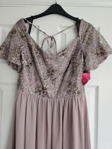 Little-Mistresss special occasion maxi dress size 12 - Picture 2 of 12