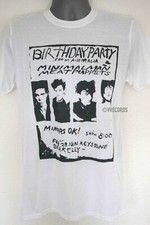 The birthday party band t-shirt - nick cave and the bad seeds Bauhaus chrome 