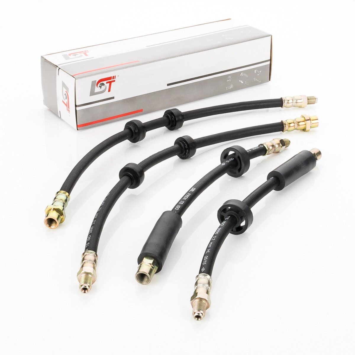4x Brake Hose Brake Line Front Rear for BMW 5 Series E39 Touring