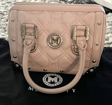 Metro City Handbag Pink Small Boston Bag Satchel Purse Lock Leather Speedy Gift