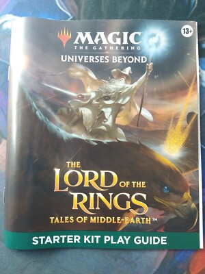 Starter Kit Play Guide | 7% Off 2+ | UB: LOTR | NM | MTG