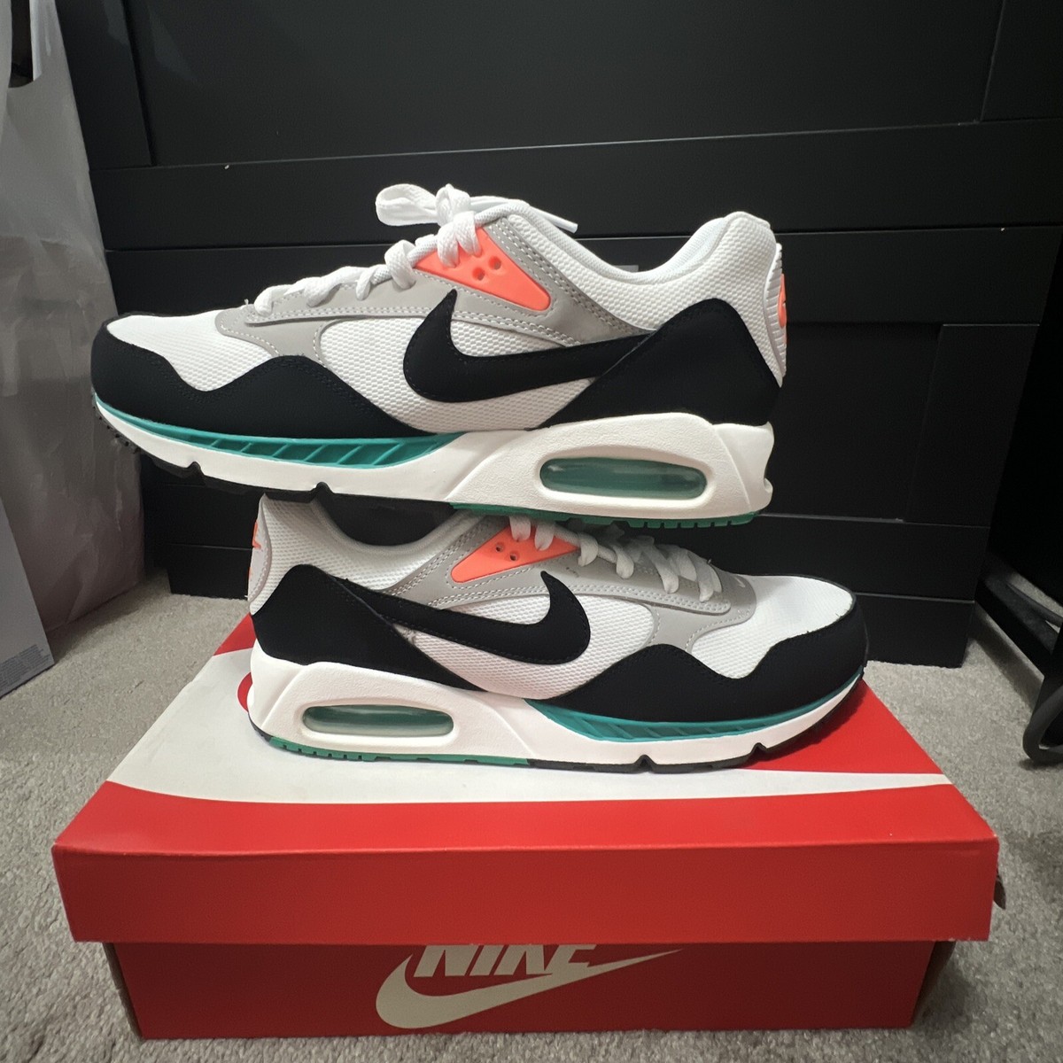 ☆送料無料☆ NIKE Air Max Correlate ☆ Nike Air Max Correlate White Black New Green Size 11 | eBay