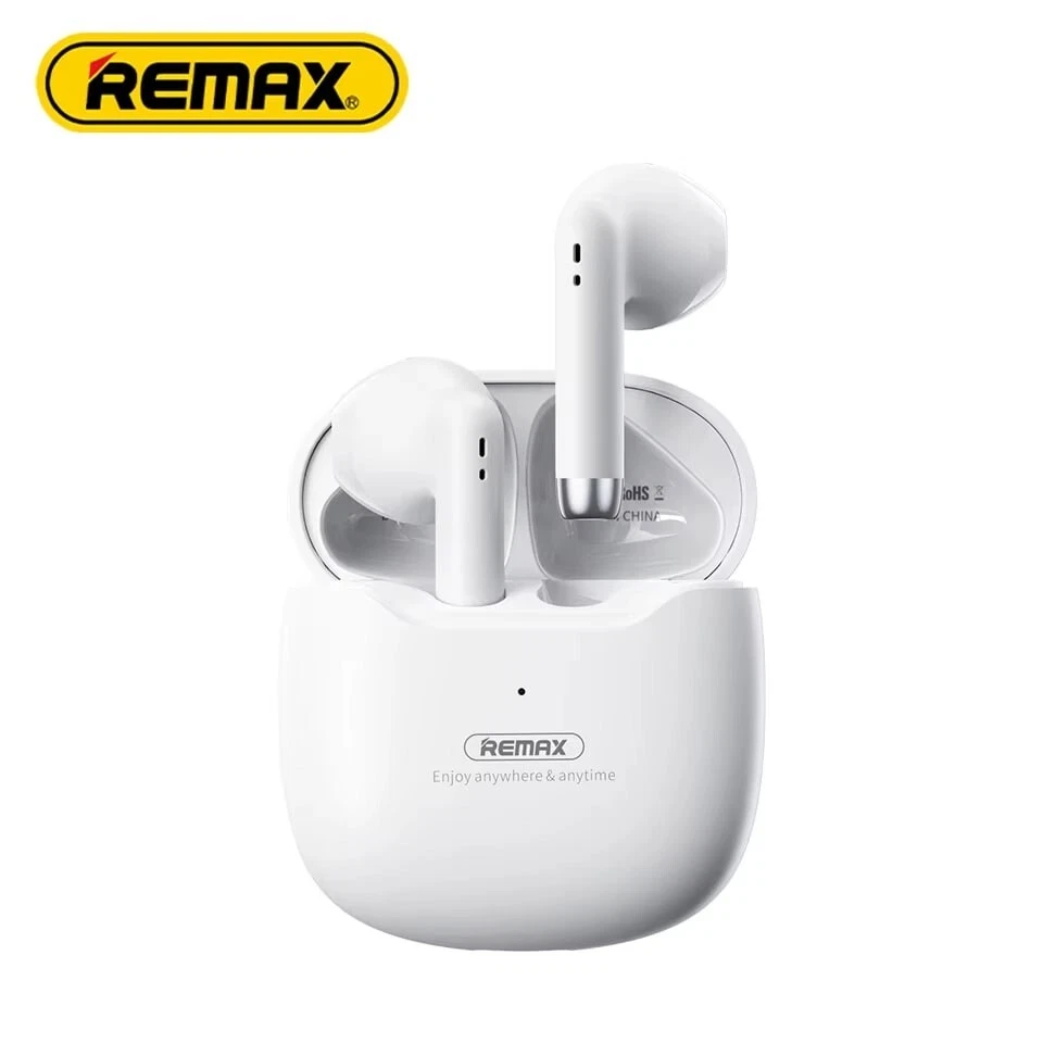 Auriculares TWS REMAX, Negros, Bluetooth 5.3 para iPhone/Android, Música/Llamadas Foto 2 de 4