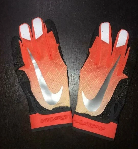 Nike Vapor Elite Batting Baseball Gloves Size XXL Orange Retail