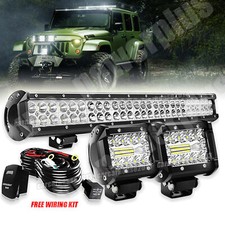 22 Inch Led Work Light Bull Bar Combo For Toyota 4runner Tacoma Rav4 1990-2018