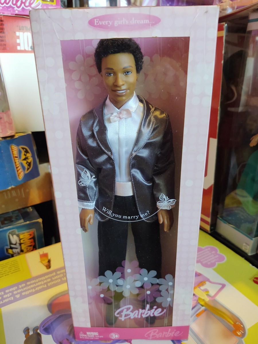Rare 2006 Barbie Groom Ken African American Doll Barbie K8740 | eBay