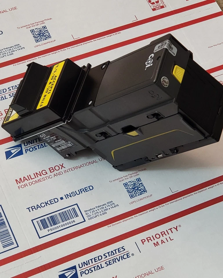 Aceptador de billetes CPI/MEI Talos T7T2-U5M 24V-MDB - Acepta $1-$20 restaurado - Imagen 2 de 4