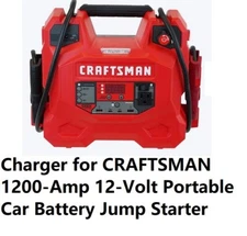 🔥AC/DC Adapter Power Charger For CRAFTSMAN 1200-Amp 12-Volt car jump starter