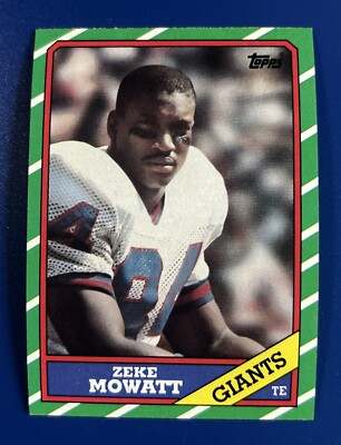 1974年 ニューヨークメッツ 対 巨人 レアチケット 2枚セット【入手困難】 1986 Topps Football Zeke Mowatt New York Giants #145 | eBay