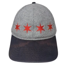 Goose Four Star Pils Crown Strapback Hat Multicolor OS Adjustable Embroidered