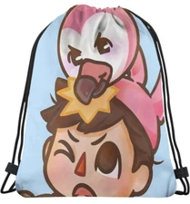 Youtooz Albert Flamingo Merch Drawstring Bag AlbertsStuff MrFlimFlam YouTube