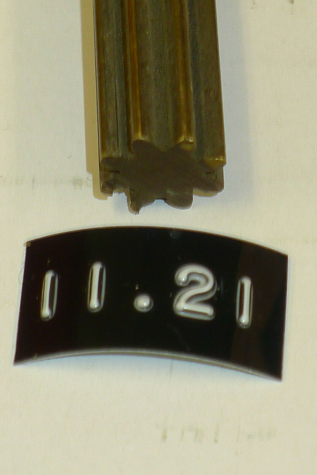 BRASS PINION WIRE various sizes N.O.S. 7, 8, 10, 12, 16 leaf (various