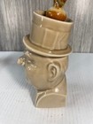 W.C. Fields Kentucky Bourbon Whiskey Decanter 4/5 qt Empty 9" Tall vintage — photo 3