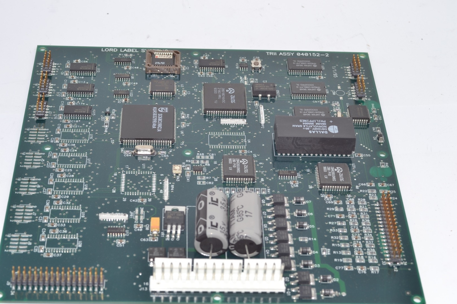 PLACA DE CIRCUITO IMPRESO LORD LABEL SYSTEMS PCB TRII ASSY 040152-2