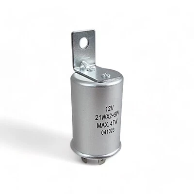 DH & JS 3 Pin Classic Car Flasher Indicator Unit 12v 21w x 2 (+5w) Max 47w Fixed Bracket