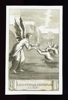 santino engraving 1800 SS.FAUSTINO E GIOVITA MM.