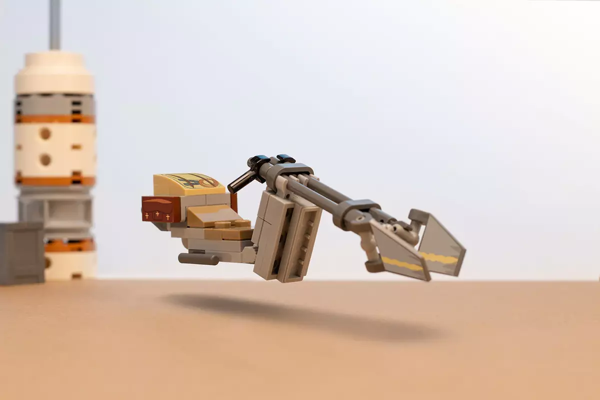 Mobquet Zephyr J Speeder Bike The Mandalorian Custom Star Wars