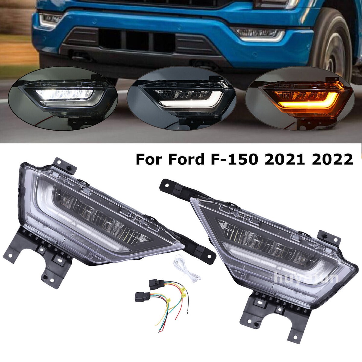 Headlamp and Fog Lamp Kit | FORD F-150 KING RANCH 2022 Headlamp and Fog Lamp Kit | FORD F-150 KING RANCH 2022
