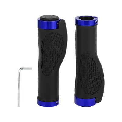 Fahrrad Lenkergriffe Schutz 125 mm lang Fahrradgriffe blau 1 Set
