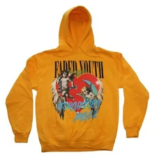 Pacsun Faded Youth Forgotten Angel Graphic Print Men's Hoodie Sweatshirt - NEW