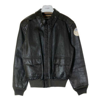 US AUTHENTIC MFG CO USA A-2 FLIGHT JACKET BROWN SIZE 36 Used US AUTHENTIC MFG CO USA A-2 FLIGHT JACKET BROWN SIZE 36 Used