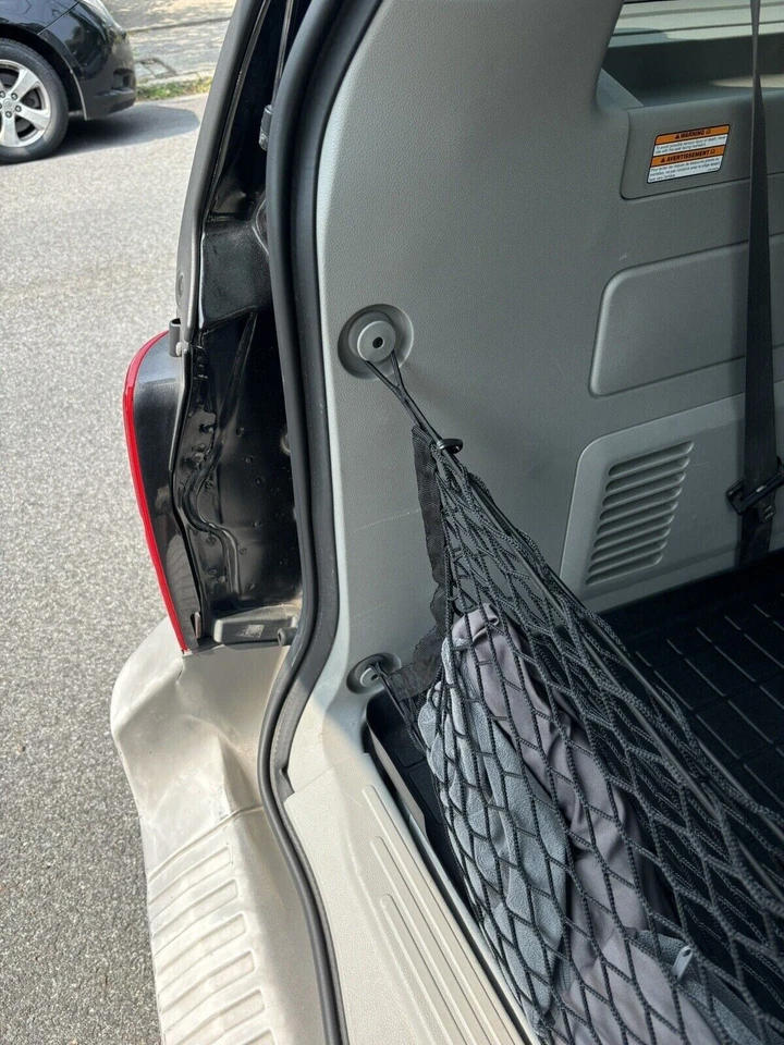 Rear Trunk Envelope Style Mesh Organizer Cargo Net for FORD FREESTAR 2004-2007 - Image 3 of 4