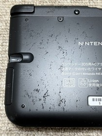 3DS LL XL black Japan Nintendo Console Japanese B159
