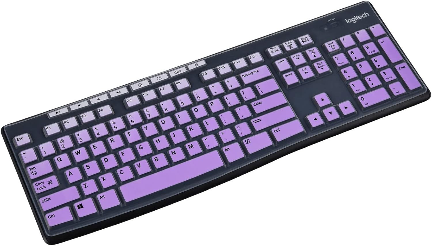 Fingerprint & Scratch Resistant Silicone Cover for Logitech 