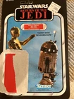 Star Wars Vintage Kenner Card Back RotJ R2-D2 with Sensorscope Unpunched