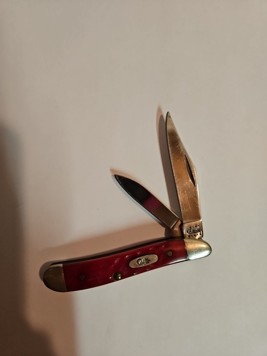 CASE XX Pocketknife Peanut Red Bone 6220 SS ACE 2001 2 blades | eBay