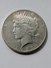 1923-S Peace Silver Dollar, 90% Silver Coin